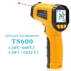 Infrarot Thermometer Pyrometer Temperaturmessgerät Profi IR -50°C ~600°C Laser