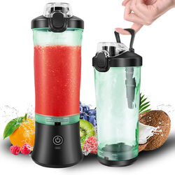 Smoothie Mixer USB Tragbarer elektrisch Maker 600ML Mini Standmixer Blender 