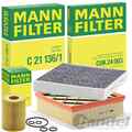 MANN FILTER INSPEKTIONSPAKET passend für OPEL MERIVA B /1.7 CDTI / 100-131 PS