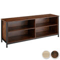 TV-Regal Fernsehtisch Lowboard TV-Schrank TV-Tisch Holz Metall Industrie Design