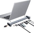 USB-C 3.0 Hub 10 in 1 Verteiler Adapter für Notebook Smartphone Laptop Laden PC