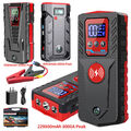 229800mAh Auto KFZ Starthilfe Jump Starter 8000A Powerbank Ladegerät Booster DHL