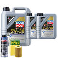 Motoröl 5W30 LIQUI MOLY Special Tec F 7L +MANN Ölfilter +Spülung