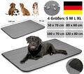 Hundematte S/M/L/XL Waschbar Liegedecke Schlafplatz für Große Hunde Hundebett