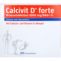 Calcivit D forte Brausetabletten 1000 mg/880 I.E., 100 St. Tabletten 1416518