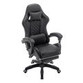 B-Ware SVITA X-Stream Gamingstuhl mit Fußstütze Chefsessel ergonomisch Schwarz