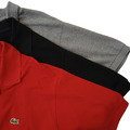 Lacoste Herren Poloshirt Rot Schwarz Grau Größe 3XL