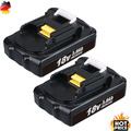 2x 18V 3,0Ah BL1815 Für Makita 1962350 Li-ion BL1815N BL1820 BL1830 Ersatz akku