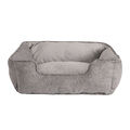 B-Ware: lionto 2-in-1 Hundebett Hundekissen Hundekörbchen 60x50 cm dunkelgrau