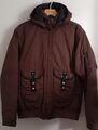 Manguun Sports Herren Jacke Winterjacke Gr.S braun