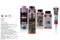 Original LIQUI MOLY Motor  Kraftstoff  Getriebe und Kühler Pflege Set Diesel