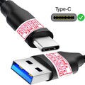 USB 3.0 zu USB-C Kabel 10Gbps 3A 60W Metall Stecker für Samsung, Huawei, Lenovo