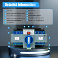 63A Transferschalter  Automatischer Umschalter Transfer Switch Dual Netzteil 4P