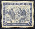 Alliierte Besetzung 1948 Michel967 Leipziger Messe Briefmarke Stamp Timbre Sello