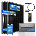 2000W Bifazial Balkonkraftwerk mit Speicher, Anker Solix Solarbank 2 Pro 1.6kWh