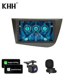 Apple Carplay Für Seat Leon MK2 1P1 2005-2012 Android 13 Autoradio 64G GPS Navi