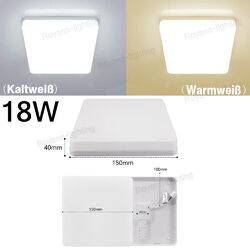 12W-60W LED Deckenleuchte Ultraflach Panel Deckenlampe Wohnzimmer Schlafzimmer✔kaltweiß/Warmweiß/Dimmbar/RGB✔16W/20W/24W/28W/36W/48W