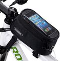 Fahrradtasche Wasserdicht Rahmentasche Oberrohrtasche 5.5" phone Handyhalter