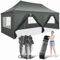 3x3m/3x6m Pavillon Faltpavillon Wasserdicht Gartenzelt Partyzelt UV 50+ Pop-UP