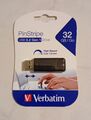 kQ Verbatim Store n Go 32 GB Pinstripe USB 3.0 Stick black 49317