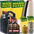 MANN INSPEKTIONSPAKET+7L MOTUL EFE 5W-30 MOTORÖL passend für BMW 3er E46 330d/xd