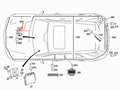 NEU MERCEDES-BENZ R W251 PARKTRONIC PDC DISPLAY A0015423723 ORIGINAL