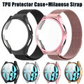 Milanese Magnet Armband+TPU Hülle Case für Samsung Galaxy Watch 4 5 6 40mm/44mm