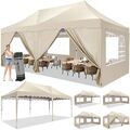 3x3/3x4,5/3x6m Pavillon Faltpavillon Gartenzelt Partyzelt Pavilon Wasserdicht DE