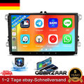 4+64G Autoradio Android 13 Carplay GPS NAVI Für VW GOLF 5 6 Touran Passat Dxhhzw