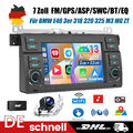 DAB+ Carplay Android 13 Autoradio GPS NAV RDS Kam Für BMW 3er E46 318 320 325 M3