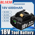 18V 6,0Ah BL1850 Akku Für Makita Li-ion BL1830 BL1860B BL1850B BL1840B 194205-3