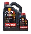 Motul 8100 X-cess gen2 5W-40 5+1 Liter Motoröl MB 229.5 PSA 2296 RN700 VW 50200