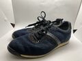 Hugo Boss Sneaker Herren Größe UK 7 EU 41 Navy Blau Space Lowp Air DEFEKT GERISSEN