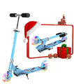 Cityroller Kinderroller mit LED Räder Scooter Tretroller Kickroller Geschenke