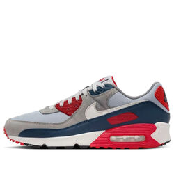 Nike Air Max 90 Sneaker Herren Grau Rot Gr. 41 - 47 (DM0029-005) NEU