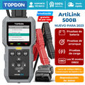 TOPDON AL500B Profi Auto Diagnosegerät kfz OBD2 Scanner 12V Batterietester TPMS