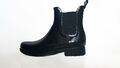 Walkx Chelsea Boots Regenstiefelette Gummistiefelette Gr 38 schwarz