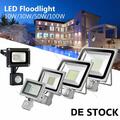 LED Fluter mit Bewegungsmelder Floodlight IP66 Strahler Flutlicht 10W - 100W