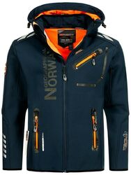 Geographical Norway Herren Herbst Winter Jacke Softshell Outdoor Regen Übergangs