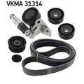 SKF Keilrippenriemensatz VKMA 31314