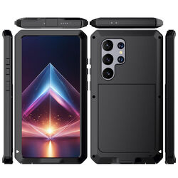 Hülle Für Samsung S24 Ultra S23 S22 S21 S20 Plus Metall Gorilla Stoßfest Cover