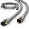 Cat8 Patchkabel CAT 8.1 PIMF F/FTP LSZH Netzwerkkabel Kabel RJ45 LAN Halogenfrei