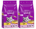 WHISKAS Trocken Adult 1+ mit Huhn 2x1,9kg Katzenfutter Trockenfutter