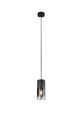 Pendelleuchte 1-flammig E27 Esszimmerlampe modern, schwarz ROBIN