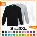 Fruit of the Loom FOL Set-In Sweatshirt Sweater Herren Pullover Pulli S bis 5XL.