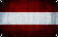 Blechschild 30x20cm Flagge Österreich Deko Geschenk