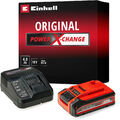 Einhell PXC-Starter-Kit 18 V 4,0 Ah  Akku Ladegerät und Ladegerät Power X-Change