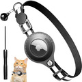 AdroitGoods Airtag Katze/Hund Halsband - Gps Tracker Haustier - für Apple AirTag