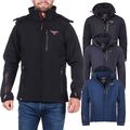 Geographical Norway Softshelljacke Herren Softshell Übergangs Jacke Outdoor NEU