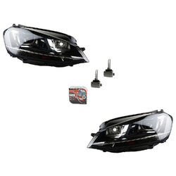 Scheinwerfer L R Set + Osram Night Breaker Laser passend für VW Golf VII TFL LED